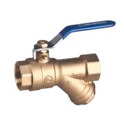 Кран шар. с фильтром 1/2