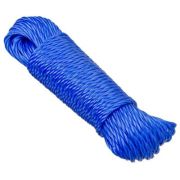 Веревка нейлон 20м 6мм плетеная