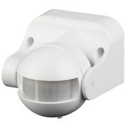 Датчик движения 1100Вт  IP44 бел. ЭРА MD 03 настенный 12м