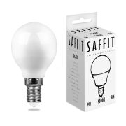 Лампа LED шар 9Вт Е14 4000К Saffit G45