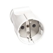 Розетка штепсельная с заземляющим контактом IN HOME