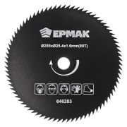 Диск для триммера ф255ммx2x25.4x1,6х80T 80 зубьев
