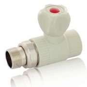 Кран PPR шаровый ф 25мм с американкой 3/4