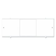 Экран под ванну 150 ПРЕМИУМ А (алюм. профиль) белый