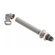 Комплект коаксиальный ф 60/100L для Ariston, Protherm (Гепард, Пантера), Baxi, Vaillant, Navien (КК-У-1-СТ)