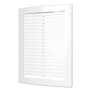 Решетка вентиляционная 200х300 наклонные жалюзи с москитной сеткой