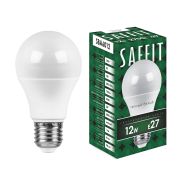 Лампа LED А60 12Вт Е27 2700К обычная Saffit