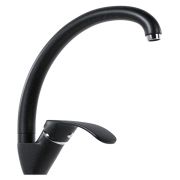Смеситель для кухни шаровый MIXLINE ML-GS02 (308) черный высокий излив