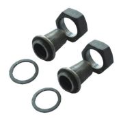 Адаптеры Ду-25 с круглой гайкой 1 1/4, штуцер под приварку