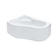 Ванна акрил  150х100 ИБИЦА левая (монтаж.комплект + панель) (Santek)