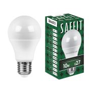 Лампа LED А60 10Вт Е27 2700К обычная Saffit