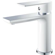 Смеситель для раковины шаровый HAIBA HB10505-8 литой белый