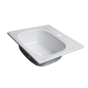 Мойка эмаль 50х50 Гомель (с кронш.) 16,5 см