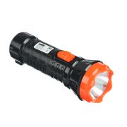 Фонарь аккумуляторный, пластик, 1LED, d4,3см x 12,3см, 220В, SS-846